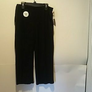 black capri sleepwear